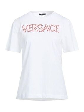 NWT Versace unisex embroidered LOGO T-SHIRT